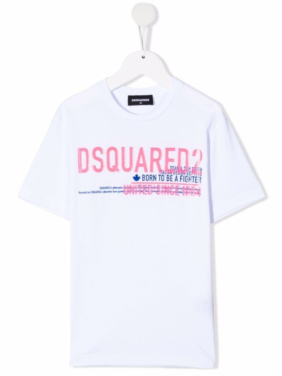 

DSQUARED2 KIDS футболка с логотипом, белый