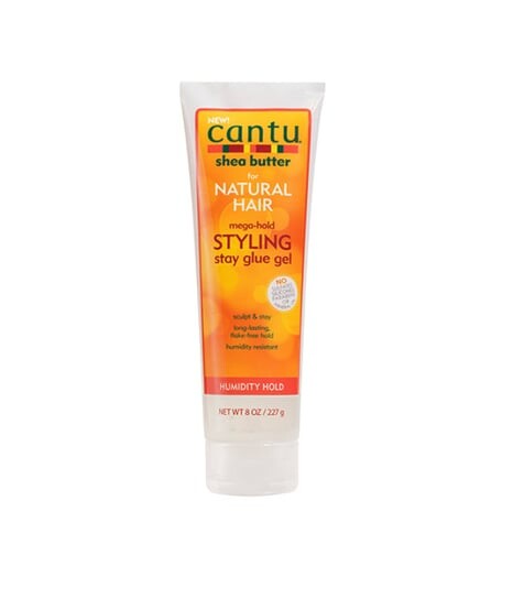 

Сильный гель для укладки для вьющихся волос. Cantu, Stay Glue Mega Hold Styling