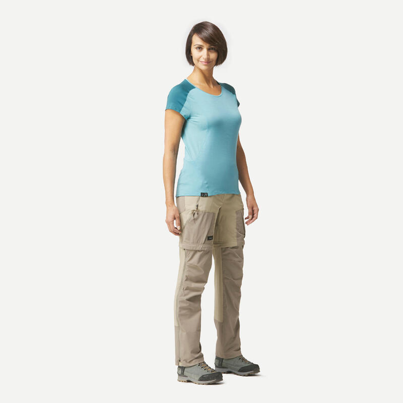 Forclaz MT50 Женские съемные брюки для горного и треккинга.