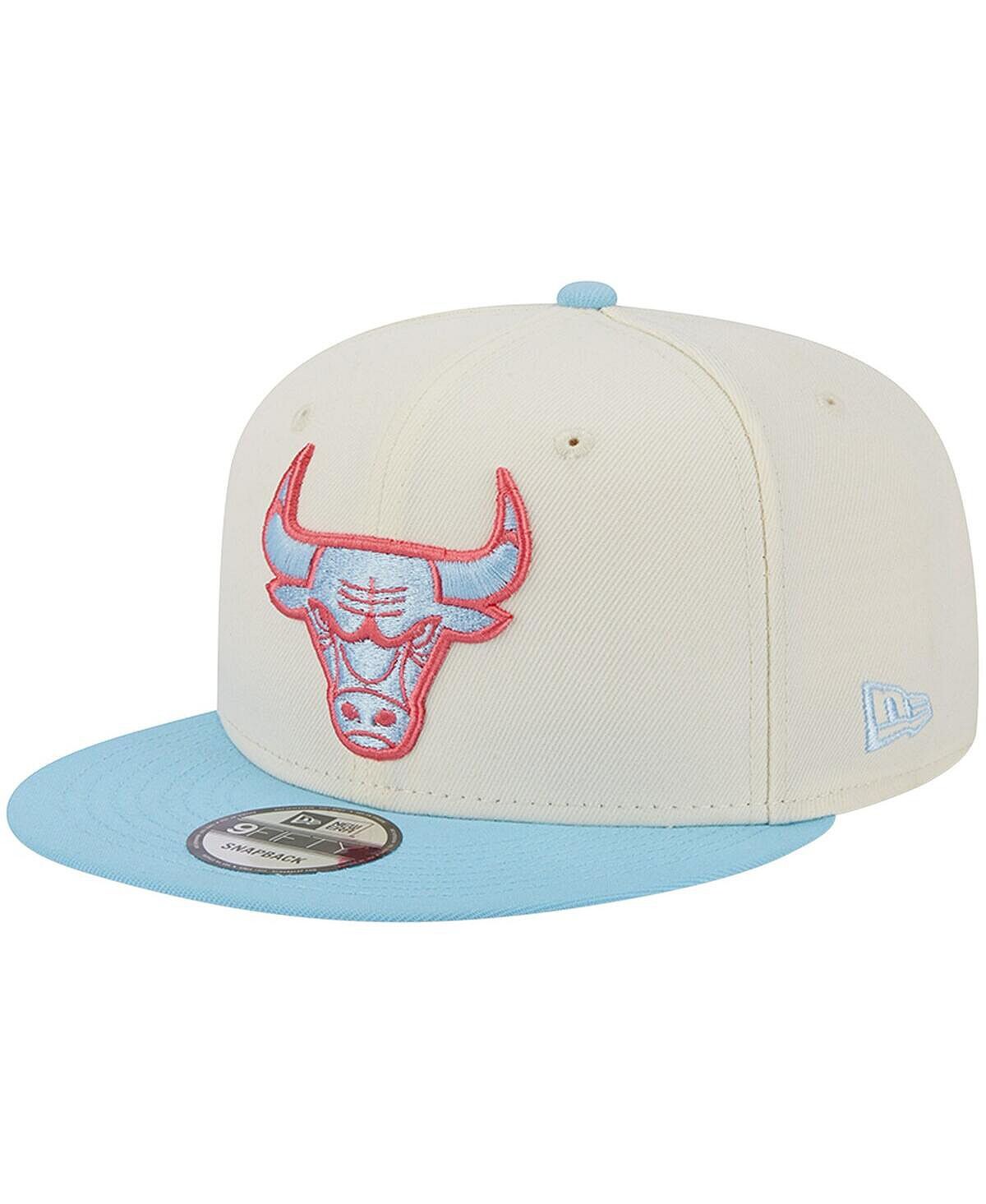 

Мужская белая, пудрово-синяя кепка Chicago Bulls 2-Tone Color Pack 9FIFTY Snapback Hat New Era