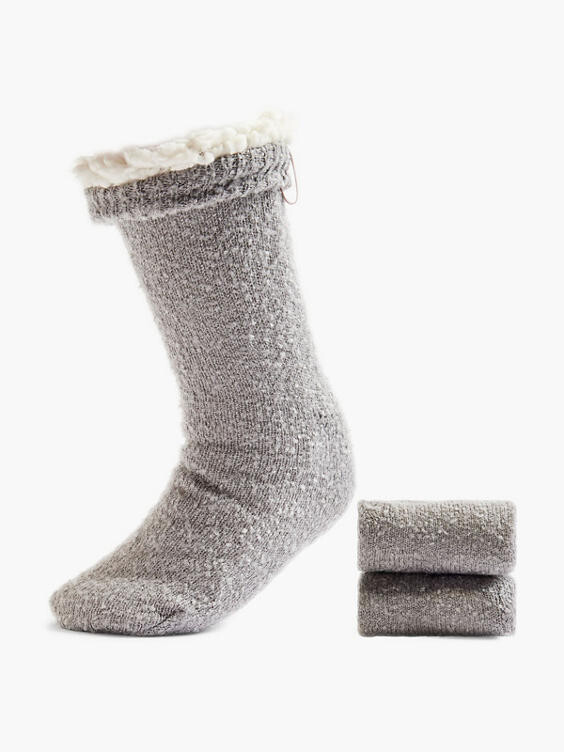 

Носки из АБС-пластика Cosy Nature, серый