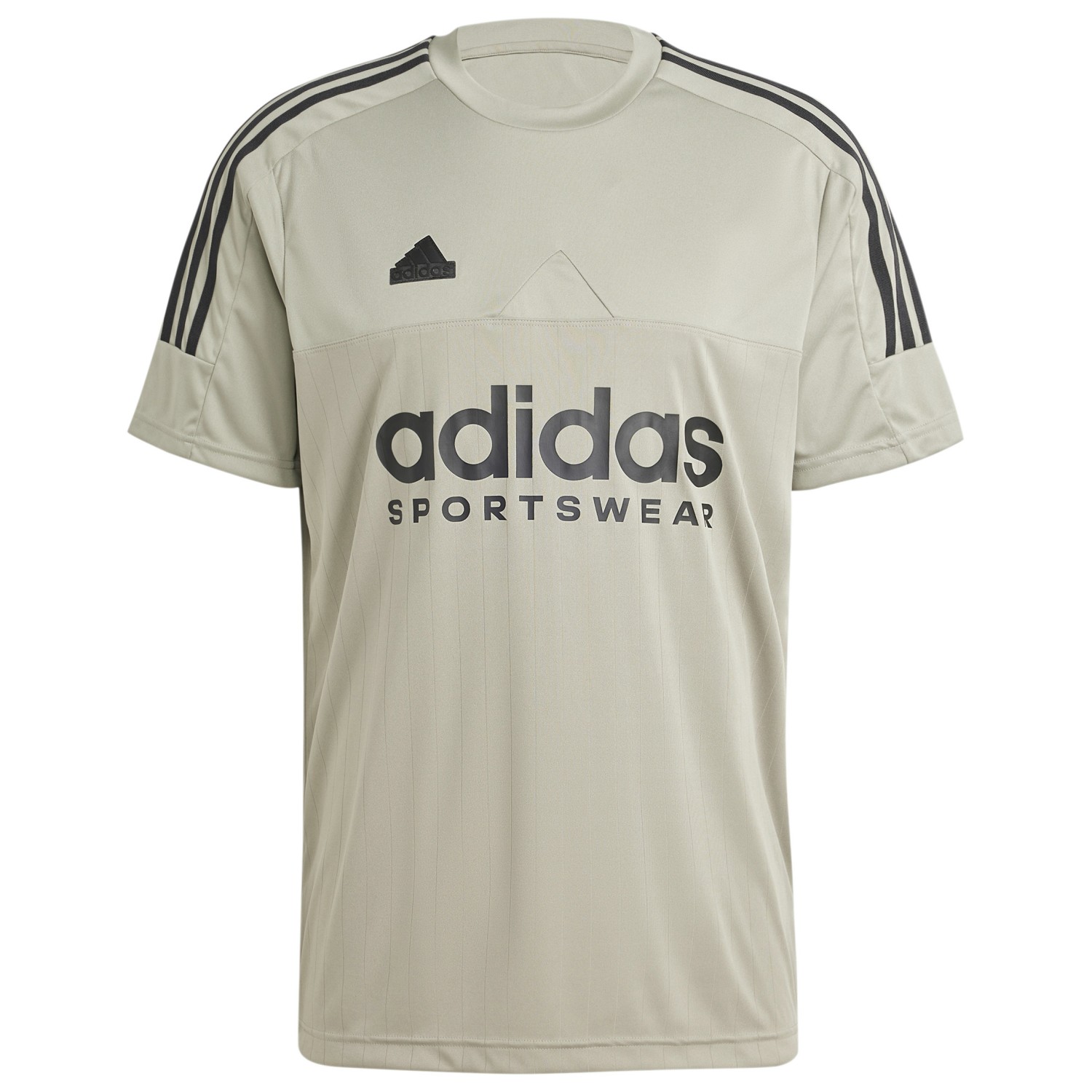 Функциональная рубашка Adidas Tiro Tee Q1, цвет Silver Pepple/Black кепка adidas tiro c40 cap унисекс du1989 osfm