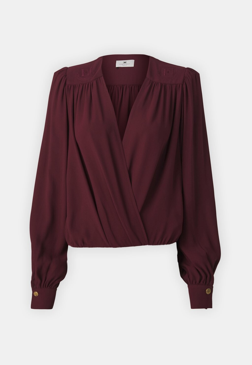 

Блуза WOMENS BODY Elisabetta Franchi, Бургундия