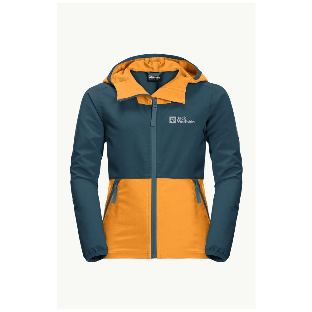 

Куртка Jack Wolfskin Turbulence B, оранжевый