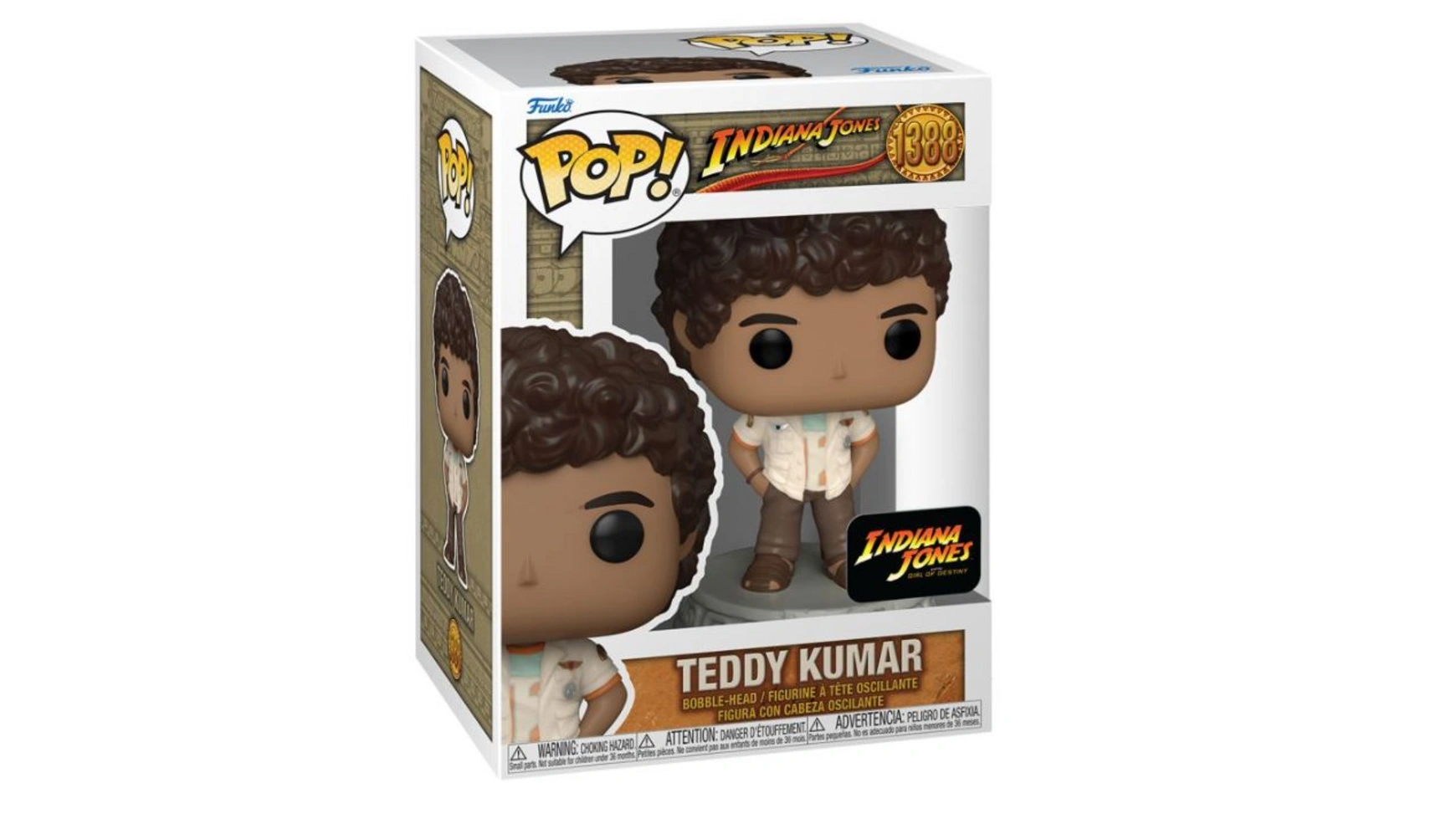 

Funko - Pop! Индиана Джонс и циферблат судьбы (2023) Тедди Кумар Винил