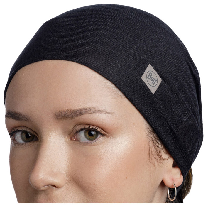Повязка на голову Buff Underhelmet Headband, черный повязка buff tapered headband speckle black