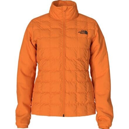 

Куртка ThermoBall Eco Snow Triclimate - женская The North Face, цвет Misty Sage/Mandarin