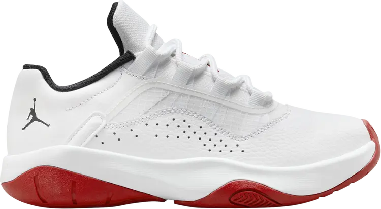 

Кроссовки Air Jordan 11 CMFT Low GS 'White Varsity Red', белый
