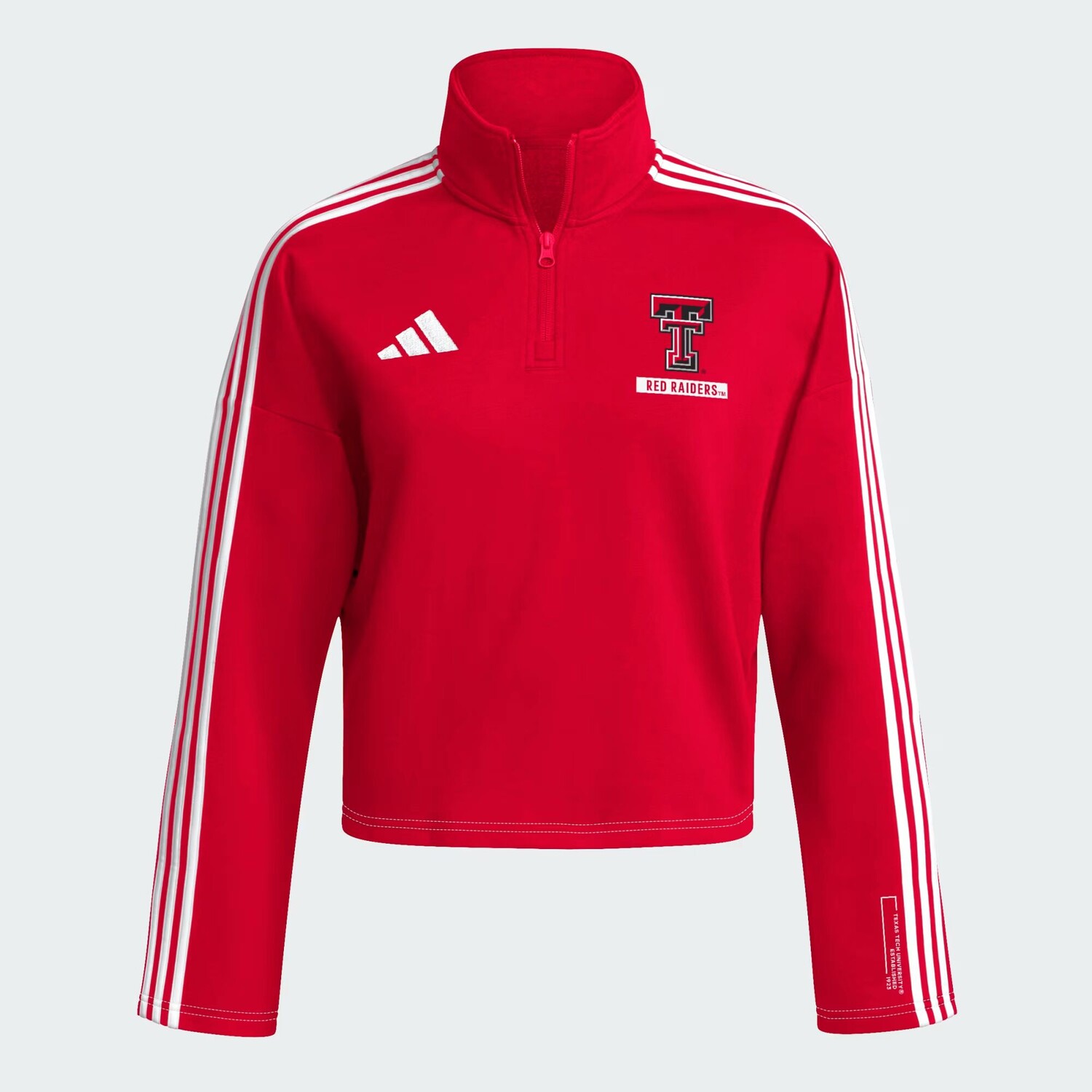 

Накидка с 3 полосками Texas Tech Adidas, цвет Team Power Red/White/Ncaa-Txt-7tw