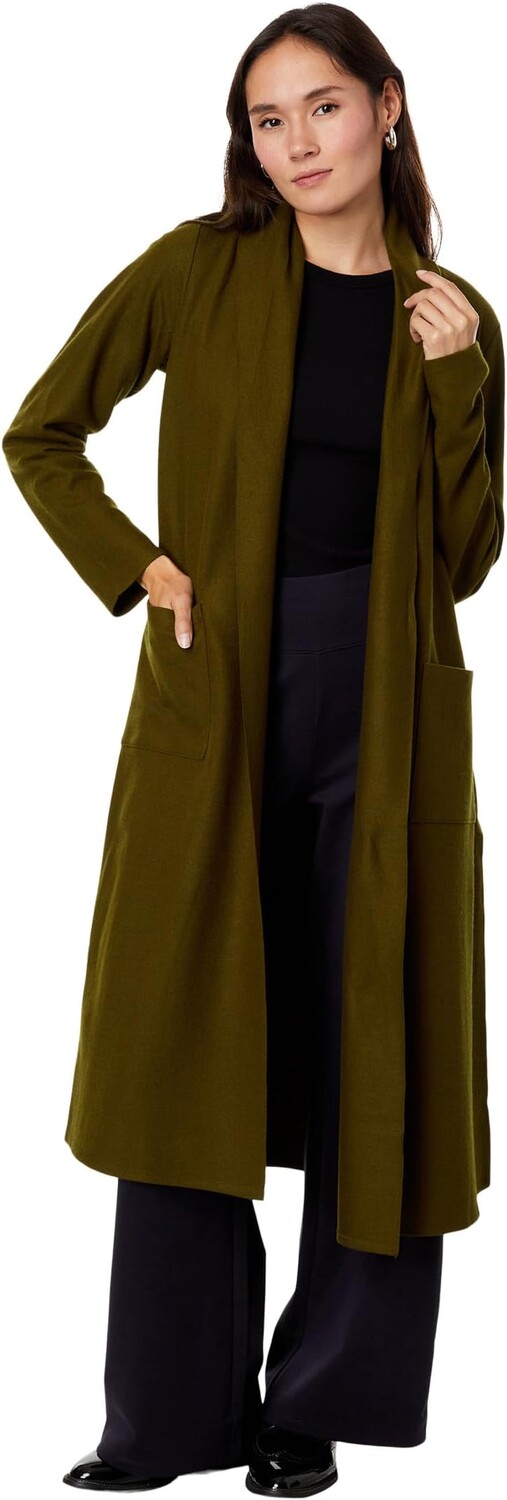 

Пальто Calf Length Jacket Eileen Fisher, цвет Serpentine