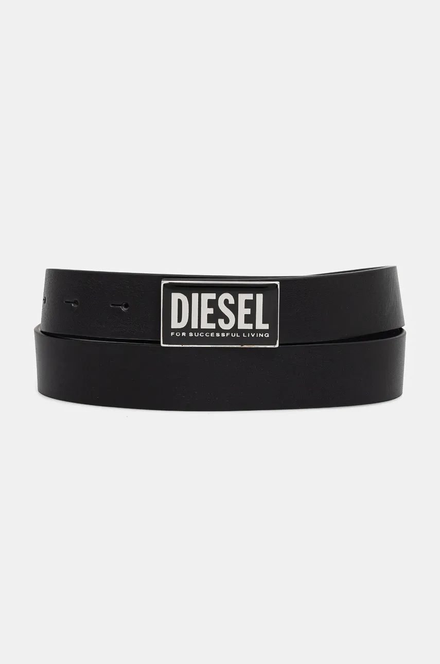 

Кожаный ремень Diesel B-GLOSSY II, черный