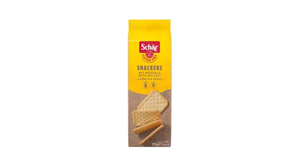 

Schär Snackers 4 порционные упаковки 115г