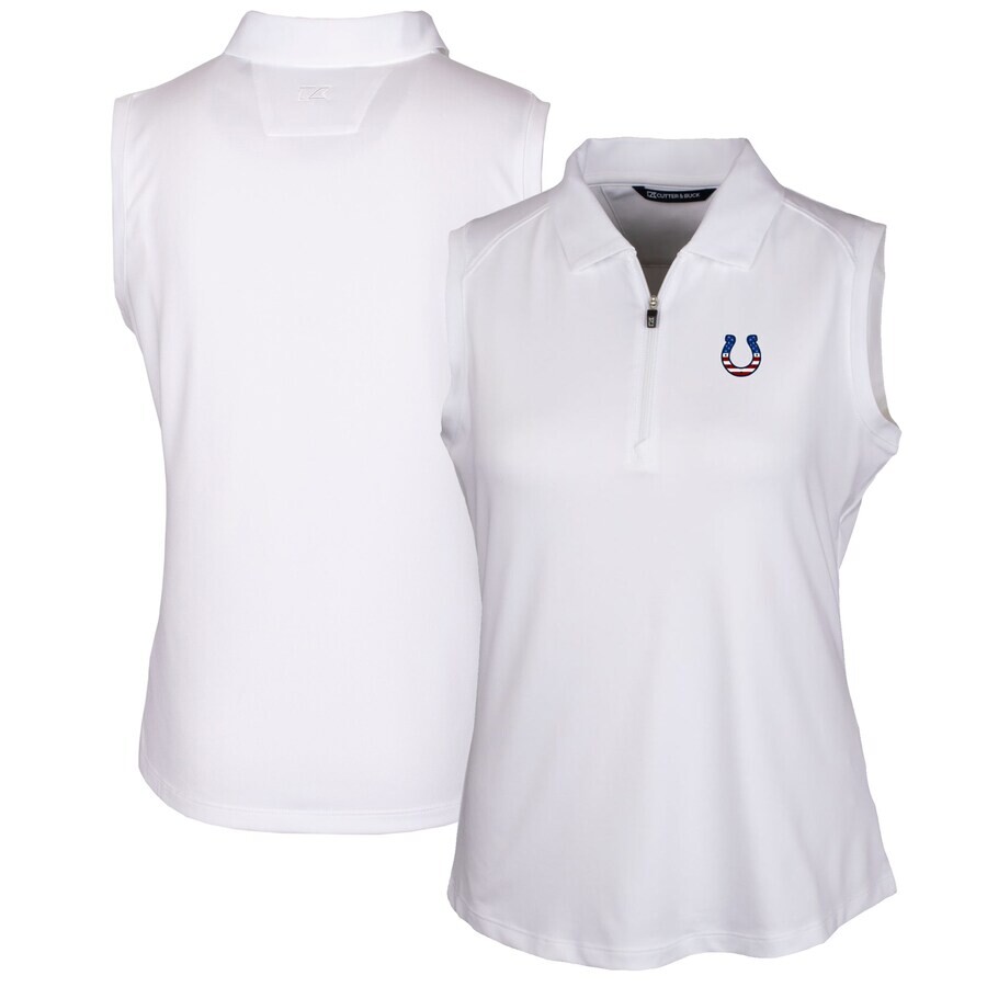 

Поло без рукавов Cutter & Buck Indianapolis Colts, белый