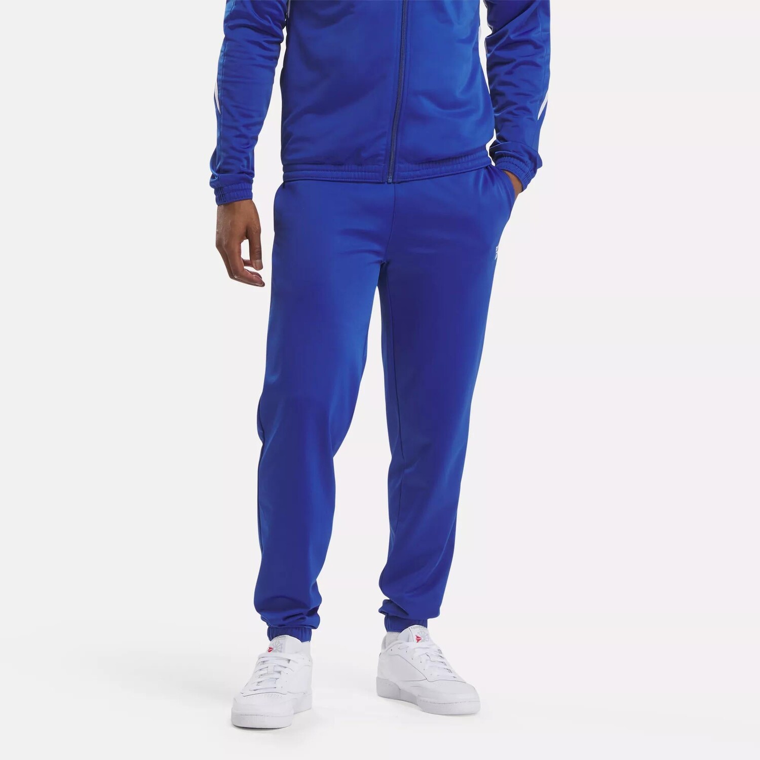 

Вязаные спортивные брюки Reebok Identity Vector, цвет Boundless Blue