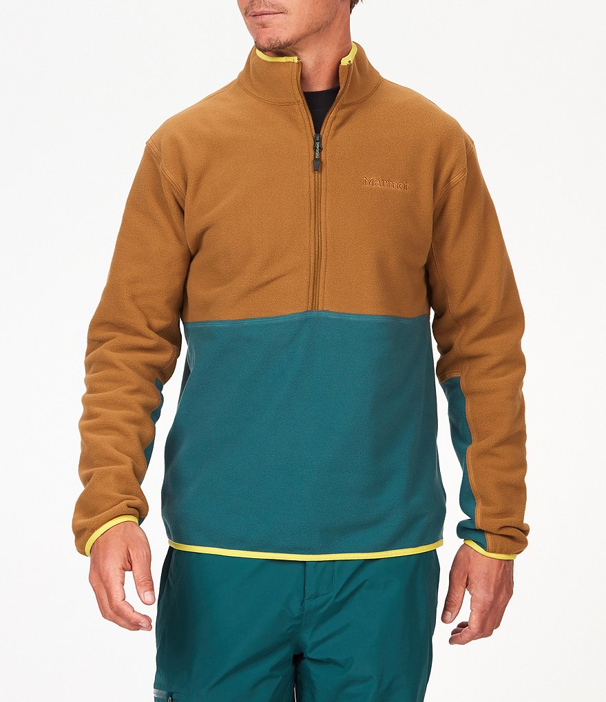 Флисовый пуловер с молнией до половины длины Marmot Rocklin, мультиколор