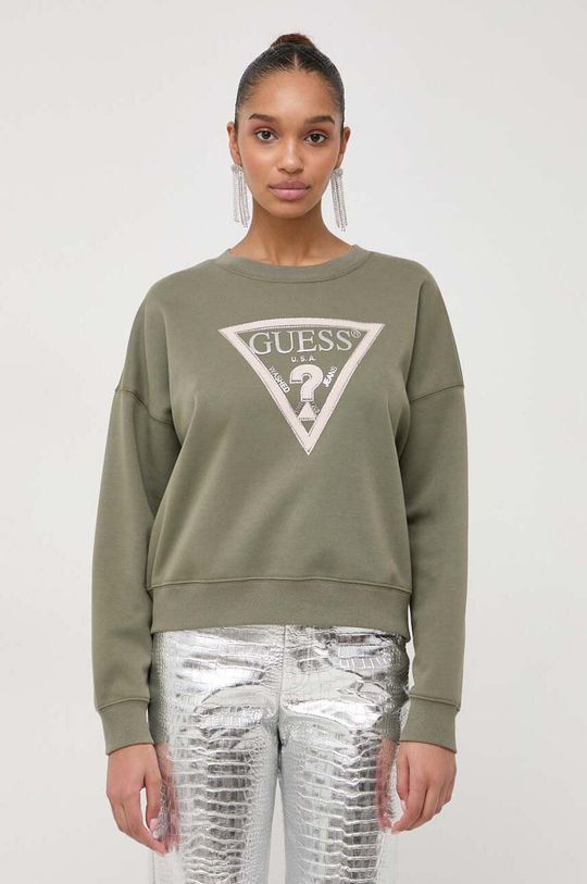 

Фуфайка Guess, зеленый