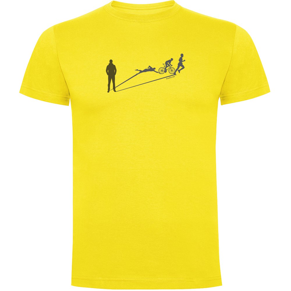 Футболка Kruskis Triathlon Shadow, желтый