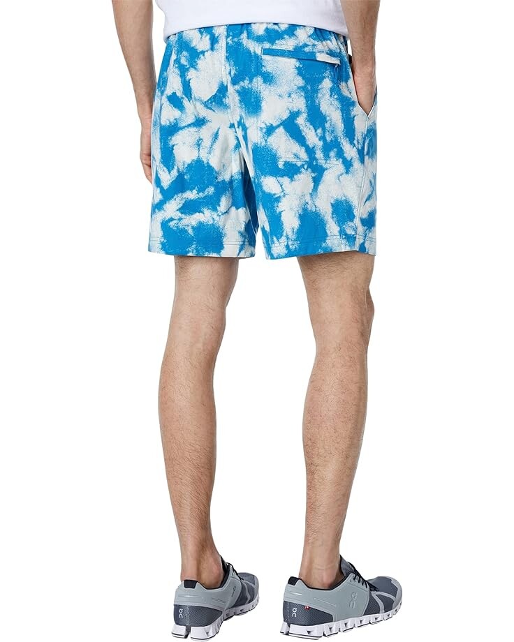 

Шорты The North Face Printed Class V 7" Pull-On Shorts, цвет Banff Blue Retro Dye Print