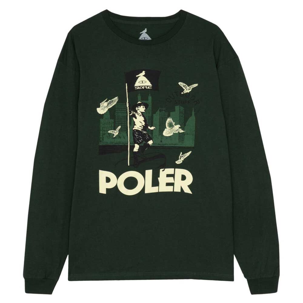 

Футболка с коротким рукавом Poler Outdoor Stuff, зеленый
