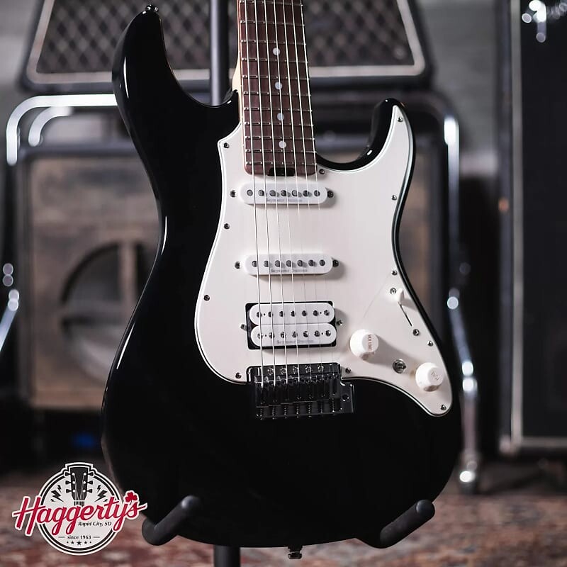 

Электрогитара ESP SNAPPER 7 7-String Electric Guitar - Black with Hardshell Case