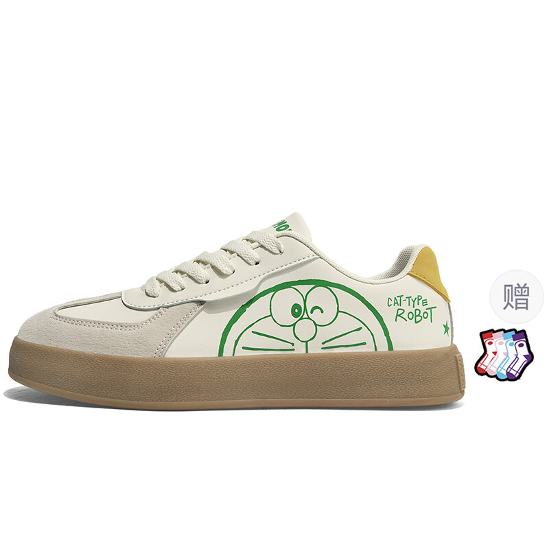 

Кроссовки Doraemon Jingle Cats Skateboarding Shoes Unisex Low-top, цвет Mocha