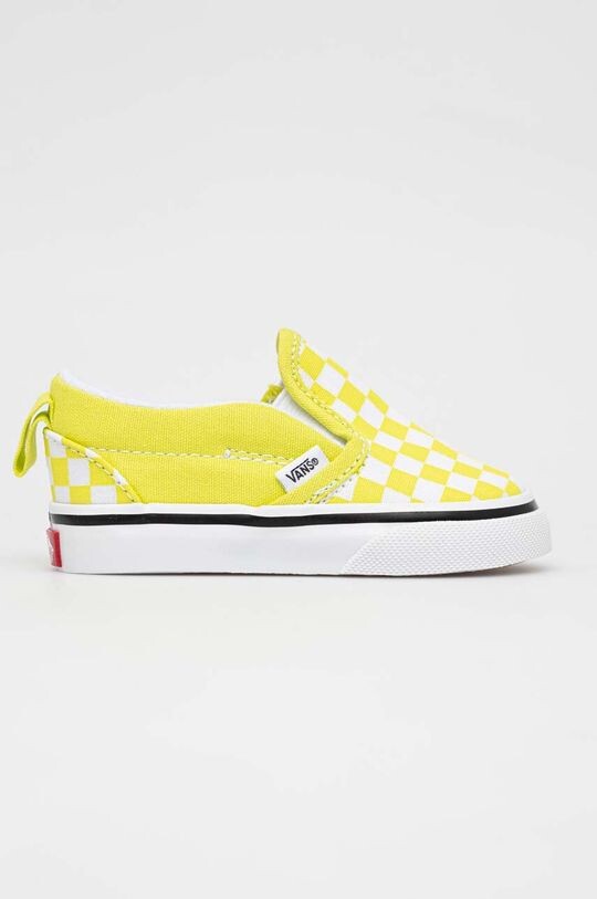 

Детские кроссовки Vans TD Slip On V CTHR CHBD MBLUE, зеленый