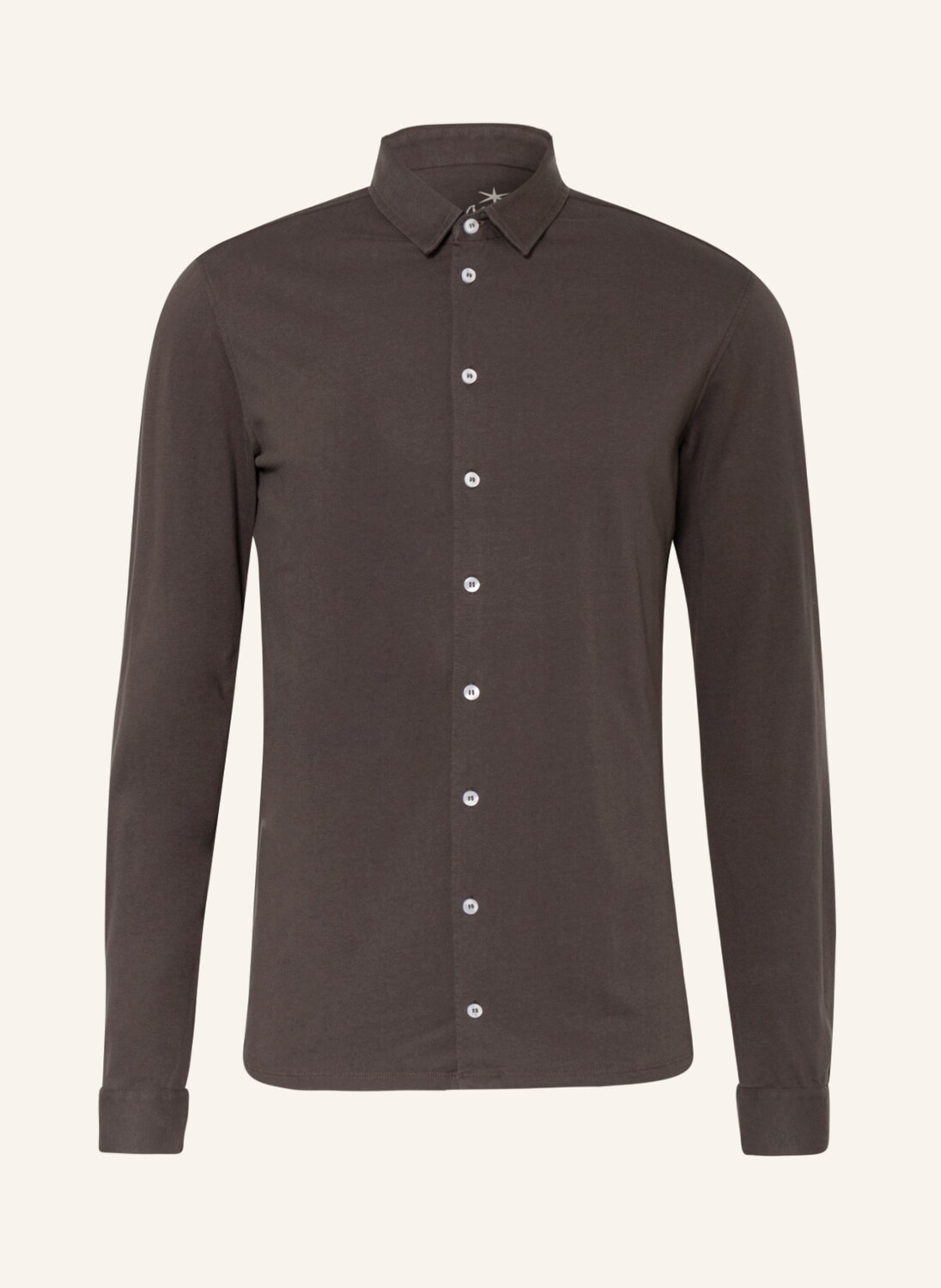 

Рубашка Juvia JerseyRegular Fit, темно-коричневый