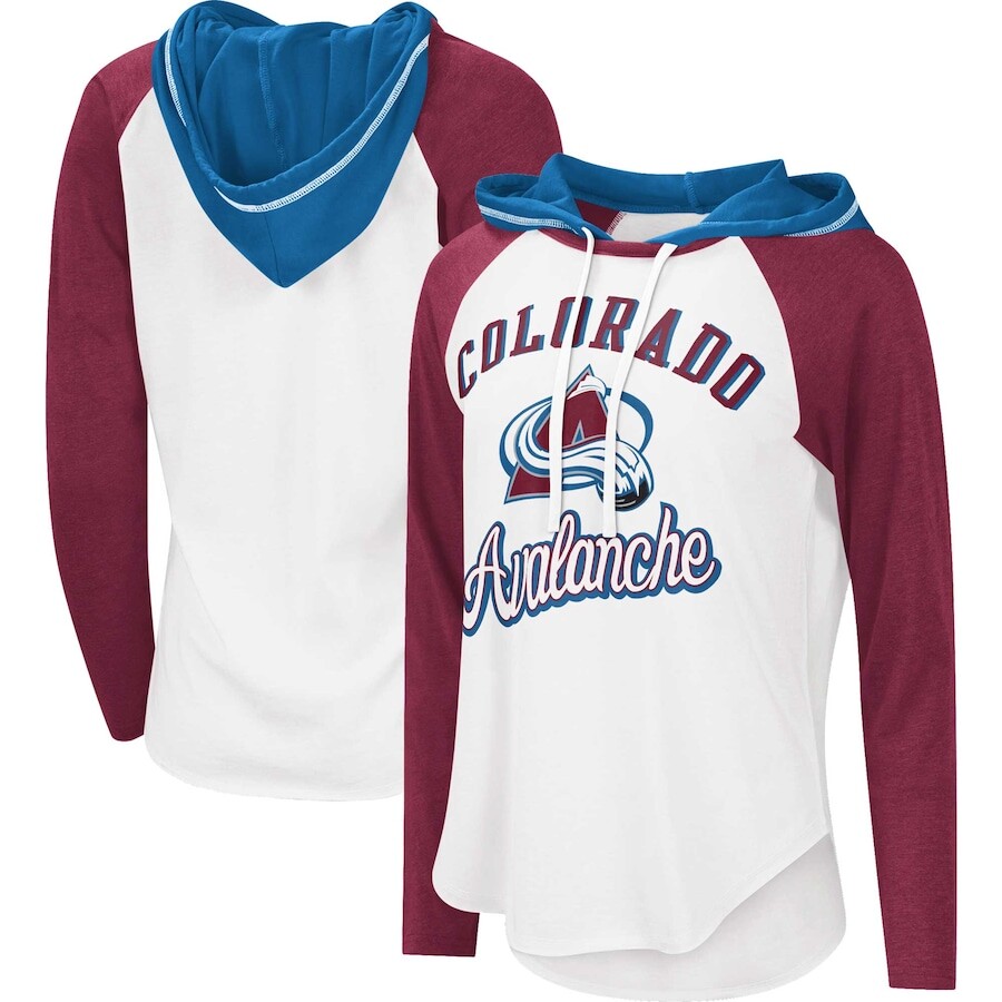 

Футболка с длинным рукавом G-III Sports by Carl Banks Colorado Avalanche, белый