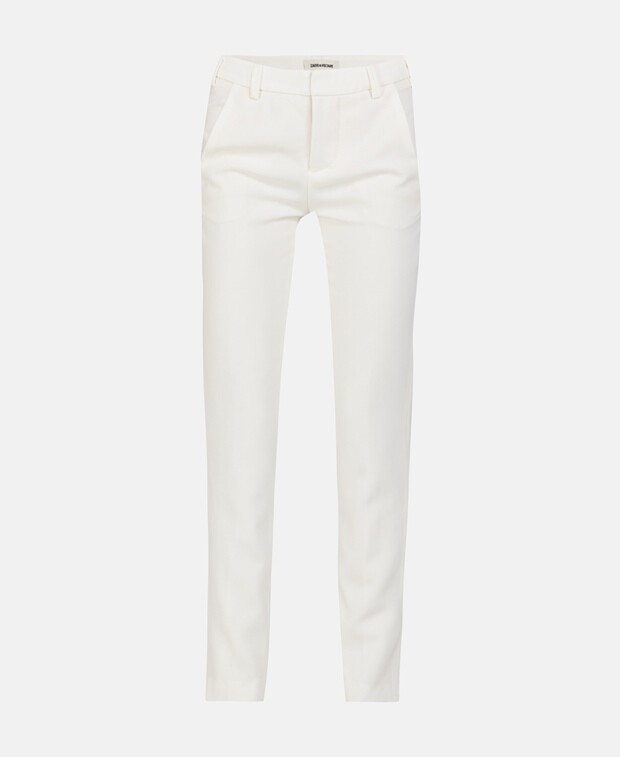 

Шерстяные брюки Zadig&Voltaire, белый