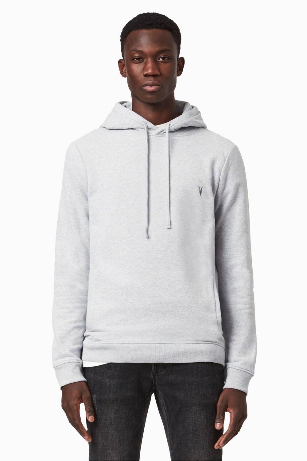 

Толстовка AllSaints Raven серого цвета All Saints, серый