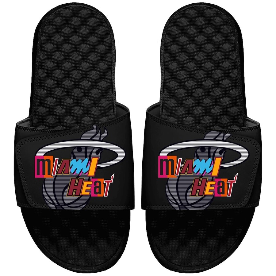 

Шлепанцы ISlide Miami Heat, черный