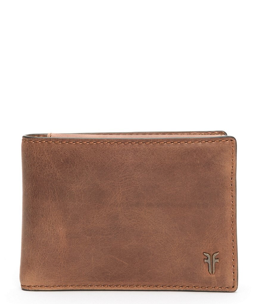 

Кожаный кошелек Frye Holden Passcase, коричневый