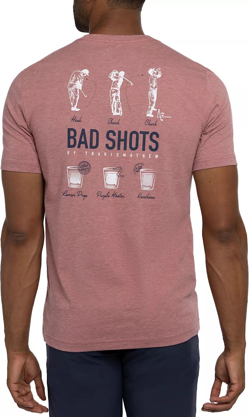 Мужская футболка для гольфа TravisMathew с короткими рукавами Shot Glass
