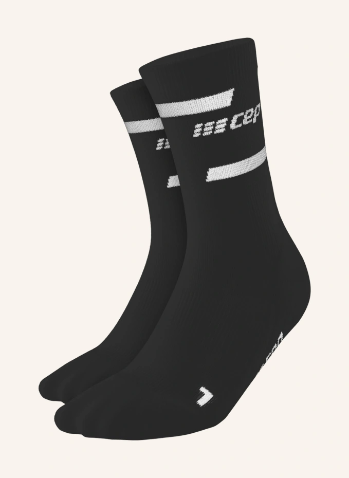 

Носки для бега the run 2-pack mid cut с компрессией Cep, черный