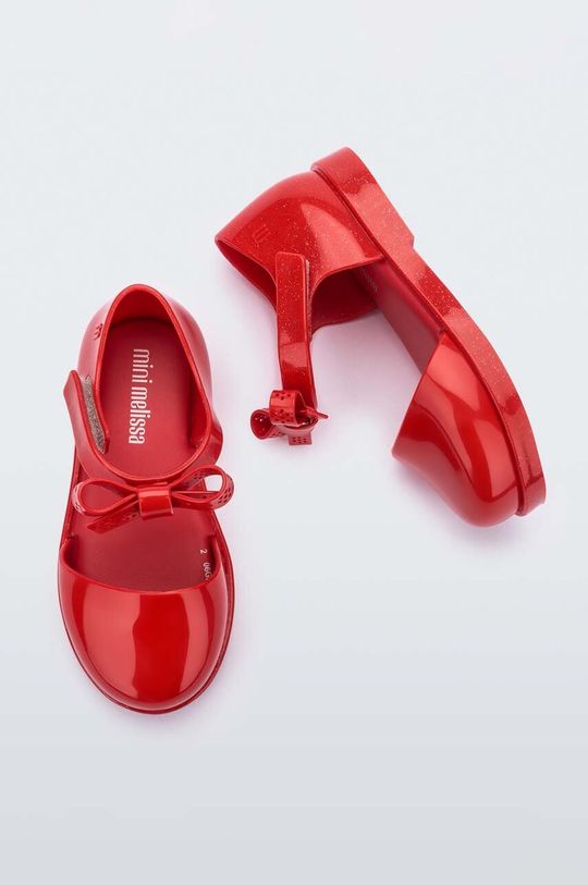 Детские сандалии Melissa, красный женские босоножки детские босоножки с кружевным бантом и принтом босоножки с мягкой подошвой обувь 0 18 м