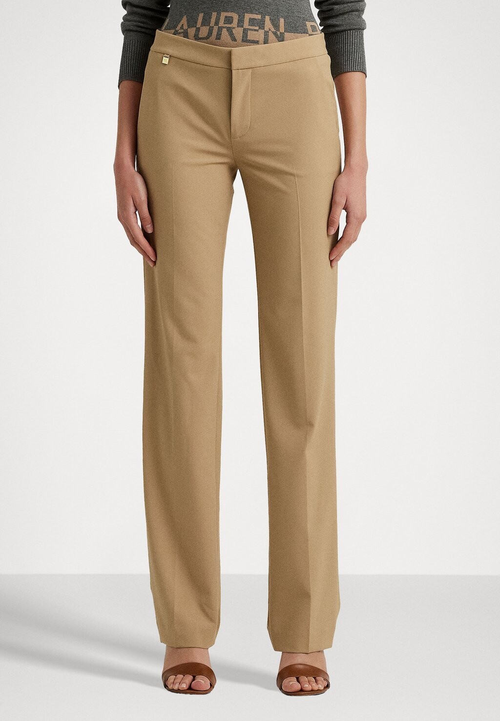 

Брюки QUARTILLA STRAIGHT PANT Ralph Lauren, цвет camel