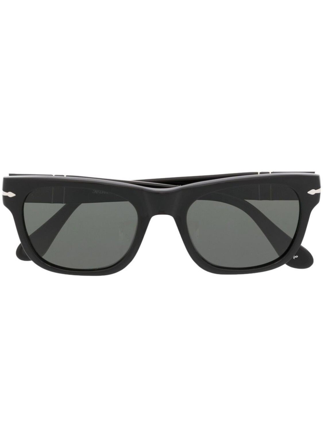 

Persol солнцезащитные очки в прямоугольной оправе, черный