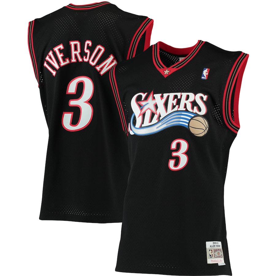 

Джерси Mitchell & Ness Philadelphia 76Ers, черный