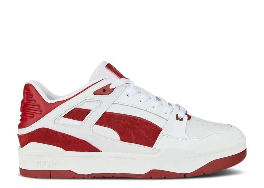 

Кроссовки Puma Slipstream Suede Fs 'White Intense Red', белый, Красный