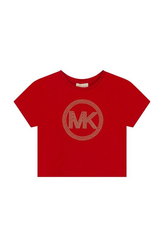 

Детская хлопковая футболка Michael Kors, красный