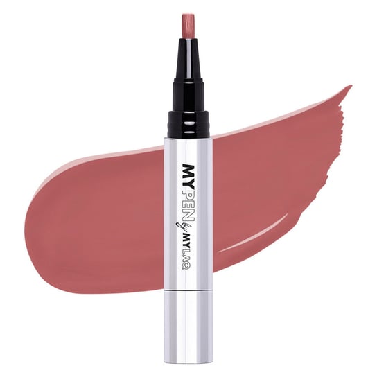 

Гибридный лак для ногтей в ручке My Easy Dark Pink 3в1, 3 мл Mylaq, Mypen By