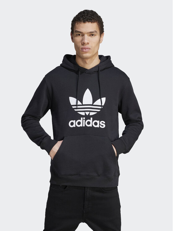 цена Толстовка обычного кроя Adidas, черный