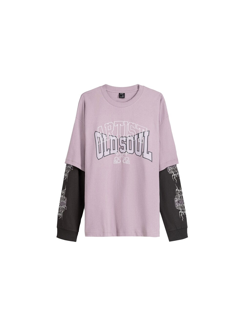 

Футболка Bershka, орхидея