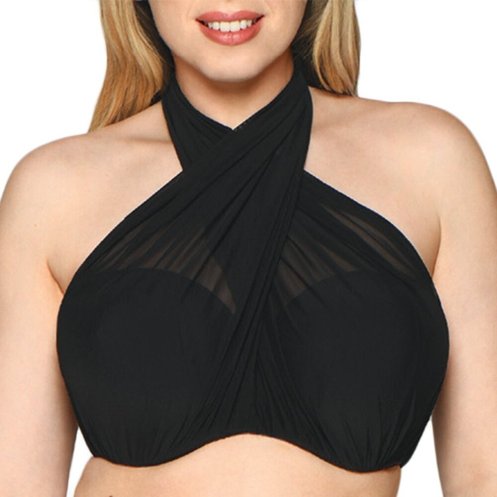 

Топ бикини Curvy Kate Wrapsodyd Multiway Bandeau, черный