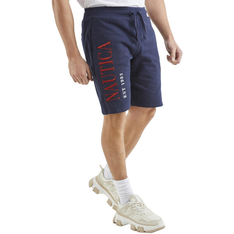 

Флисовые шорты-бермуды Nautica Locust, синие, мужские