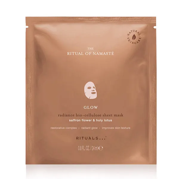 

Антиоксидантная биоцеллюлозная маска The Ritual Of Namasté Radiance Bio-Cellulose Sheet Mask Rituals, 24 ml
