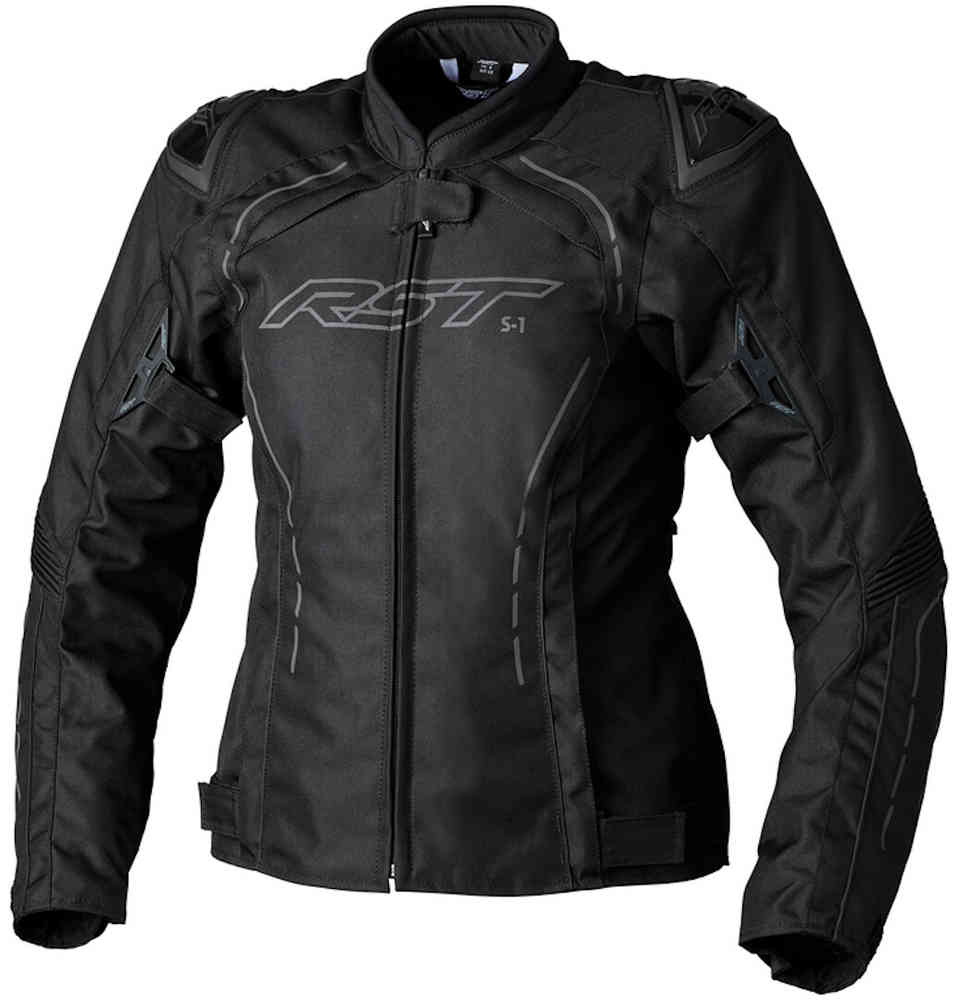 Женская мотоциклетная текстильная куртка S-1 RST, черный