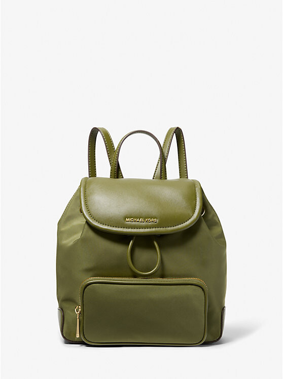 

Маленький нейлоновый рюкзак Cara Michael Kors, зеленый