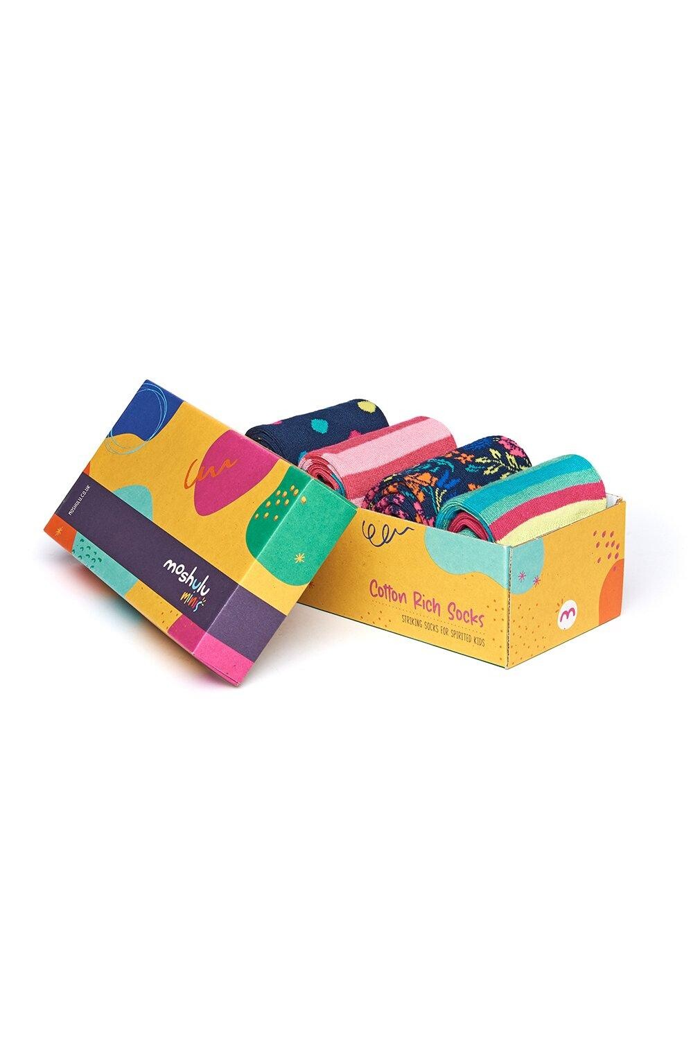 

Коробка носков с узором "Jemima Sock Box" Moshulu, мультиколор