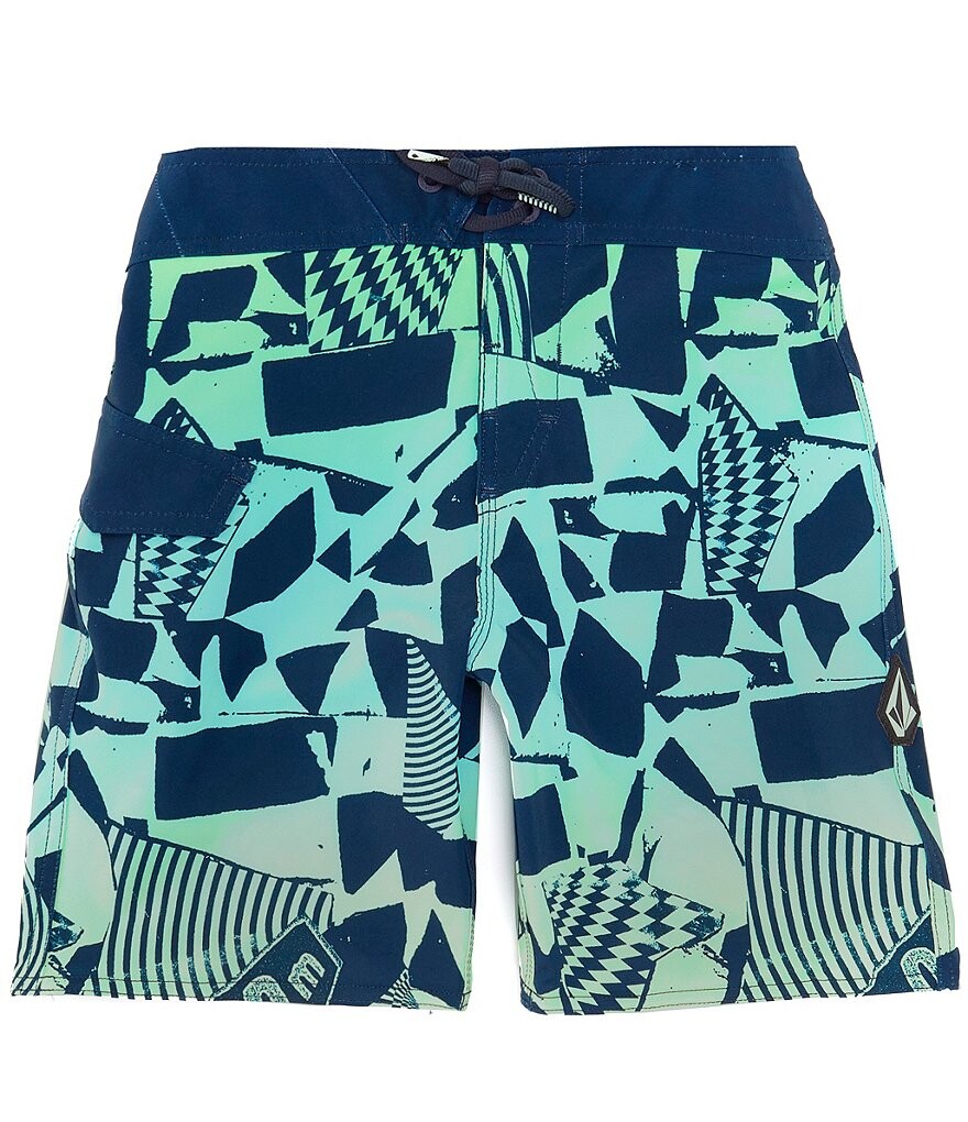 

Volcom Big Boys 8-20 Uproar Mod 16 Шорты для доски с внешним швом, синий
